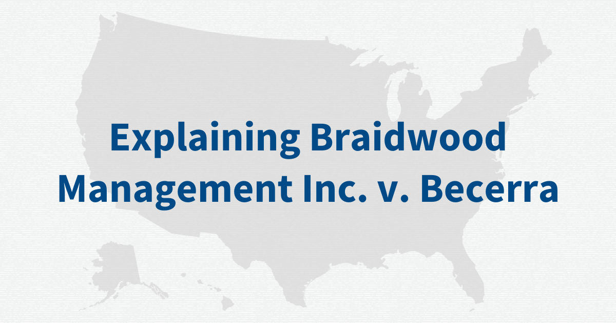 Explaining Litigation Challenging the ACA’s Preventive Services Requirements: Braidwood Management Inc. v. Becerra