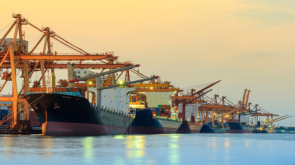 Cargo ships