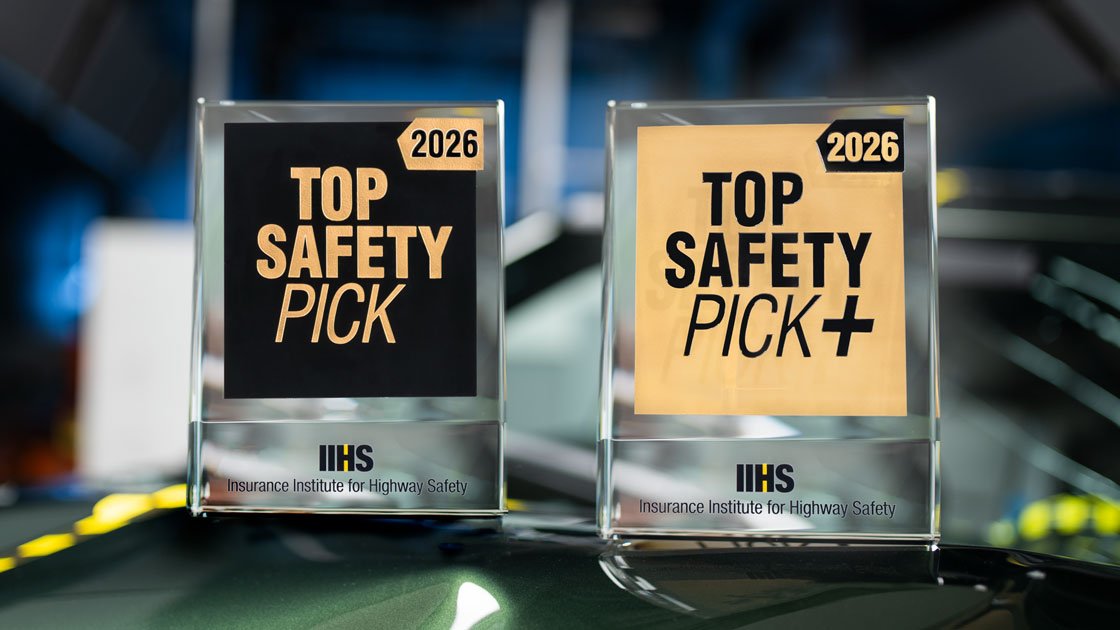 IIHS pushes improvements in crash avoidance with 2026 awards