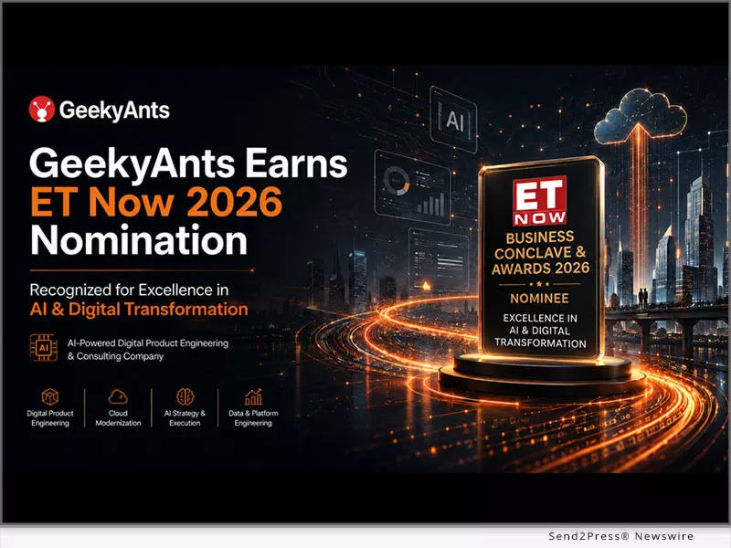 GeekyAnts, an AI transformation firm, earns ET Now Business Conclave & Awards 2026 nomination