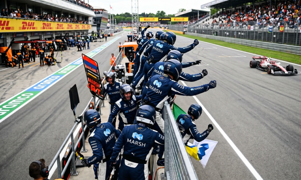 Marsh has decided it wants to be a racing car. And you know what? Fair play to them