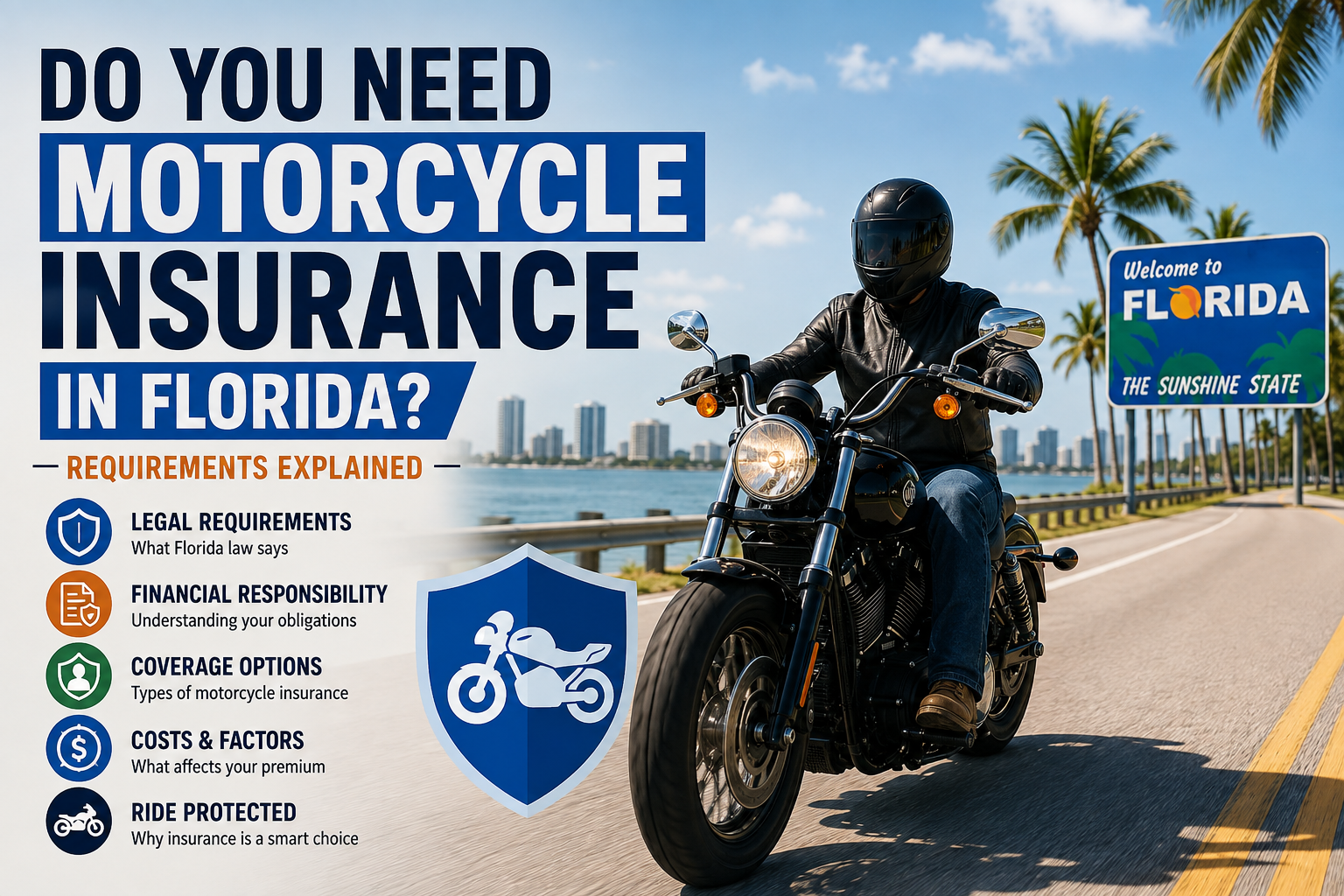 Do You Need Motorcycle Insurance in Florida? Requirements Explained