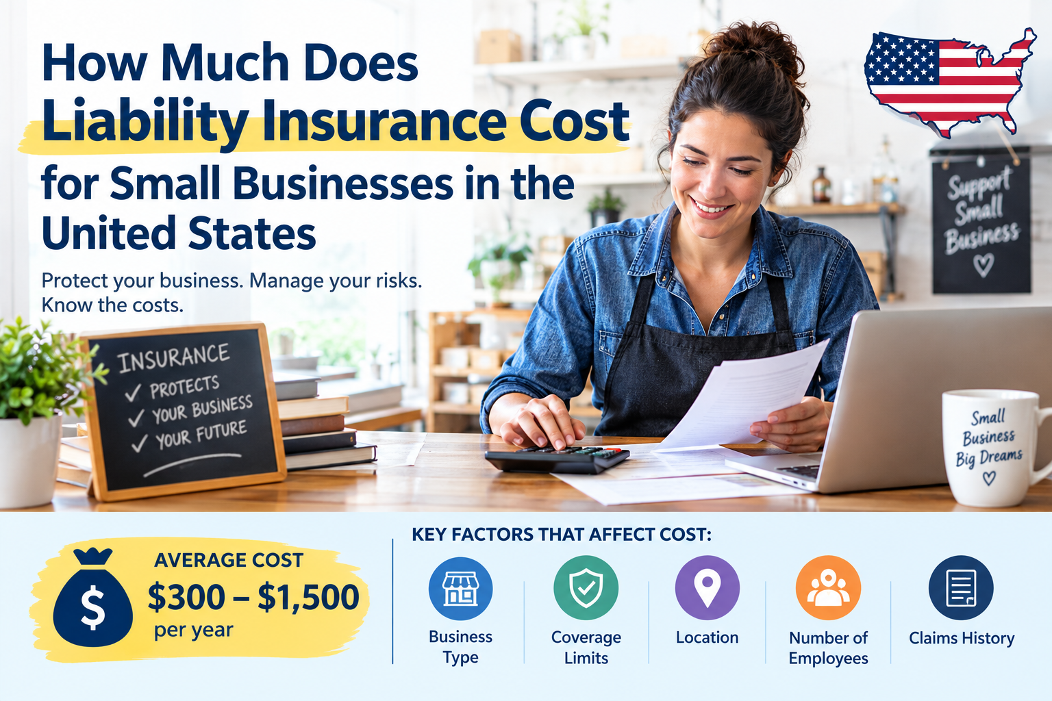 How much does Liability Insurance Costs for Small Businesses in the United States