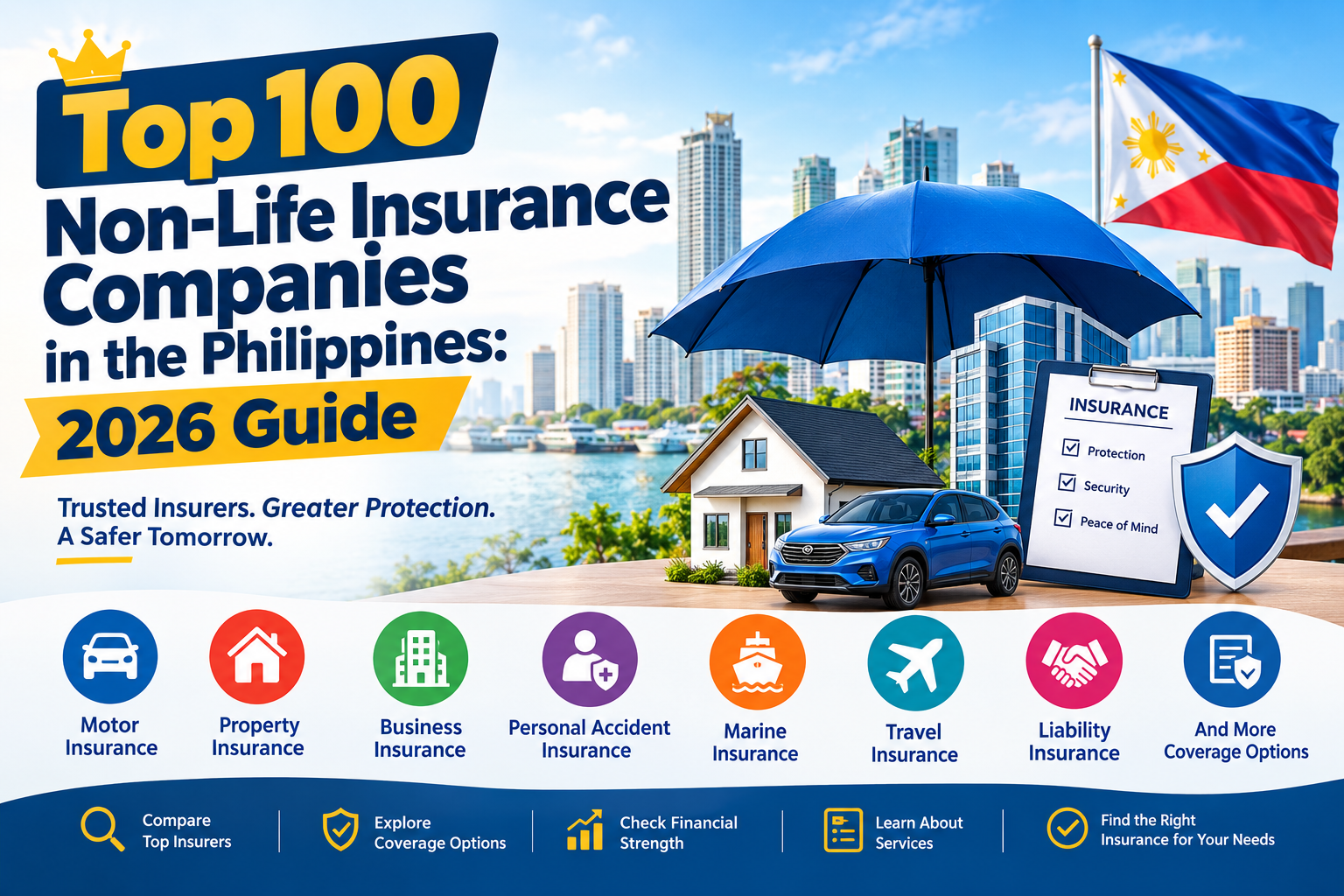 Top 100 Non-Life Insurance Companies in the Philippines: 2026 Guide