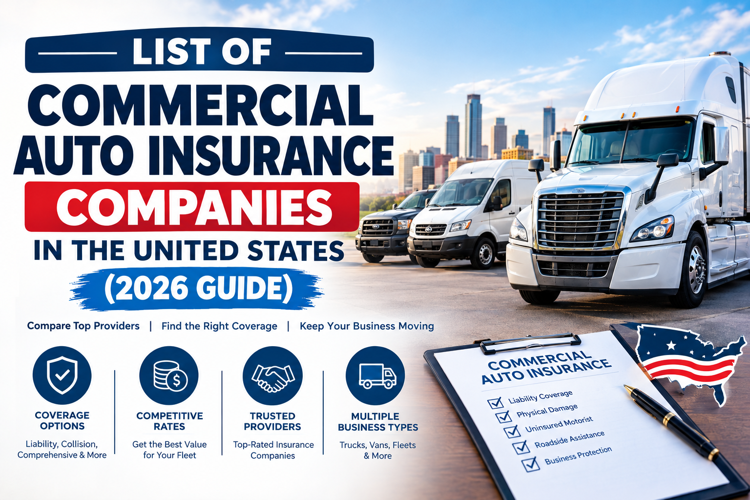 Commercial Auto Insurance Companies