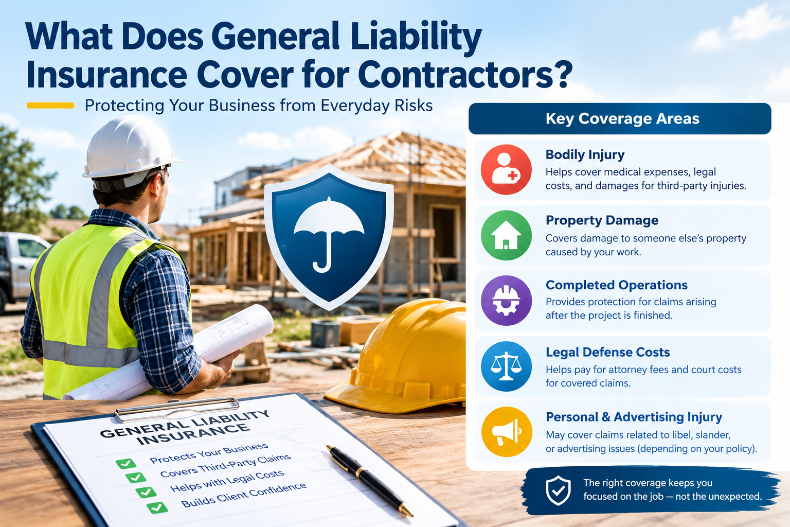What Does General Liability Insurance Cover for Contractors? A Complete Guide