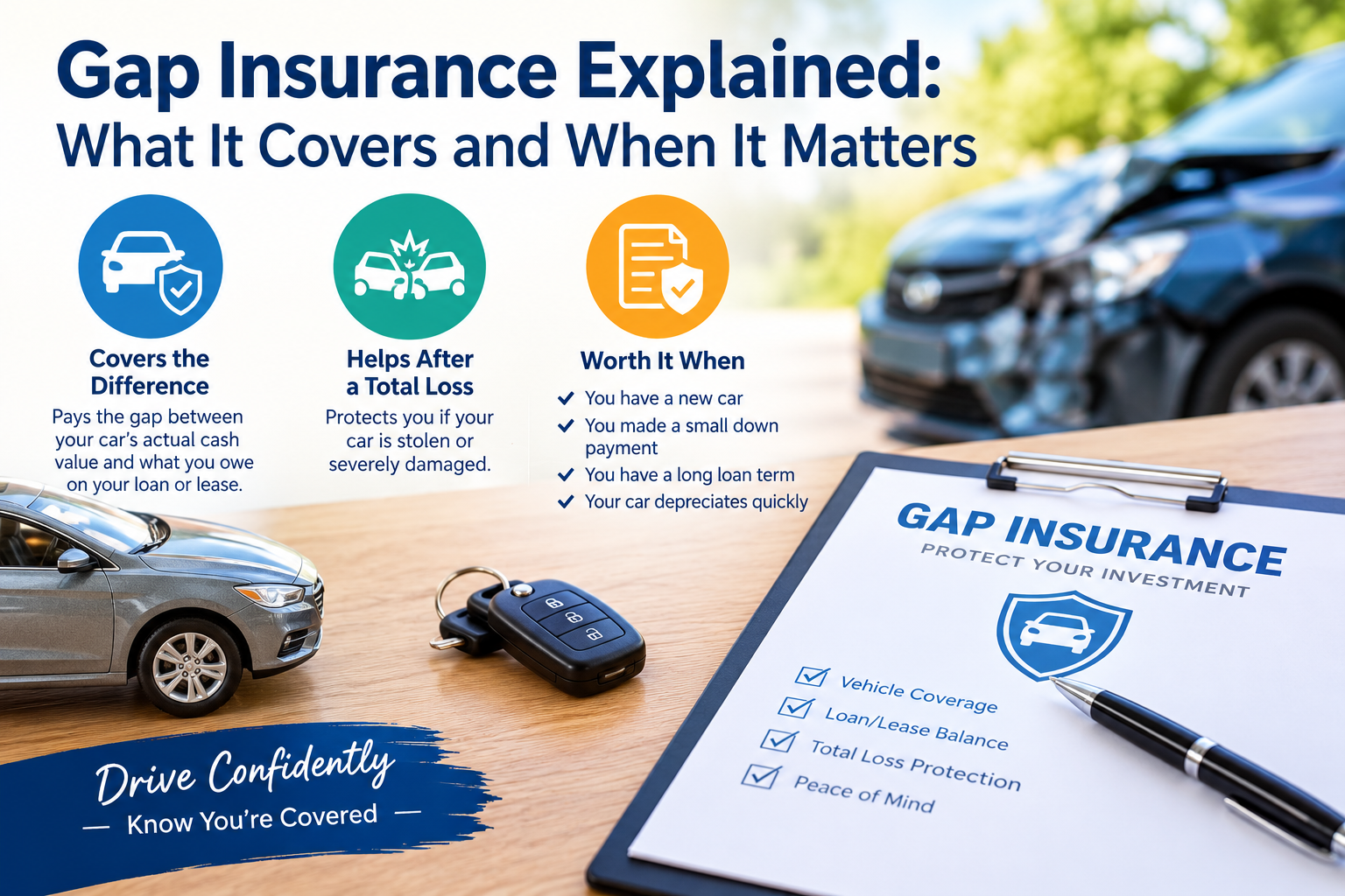 Gap Insurance Explained: What It Covers and When It Matters