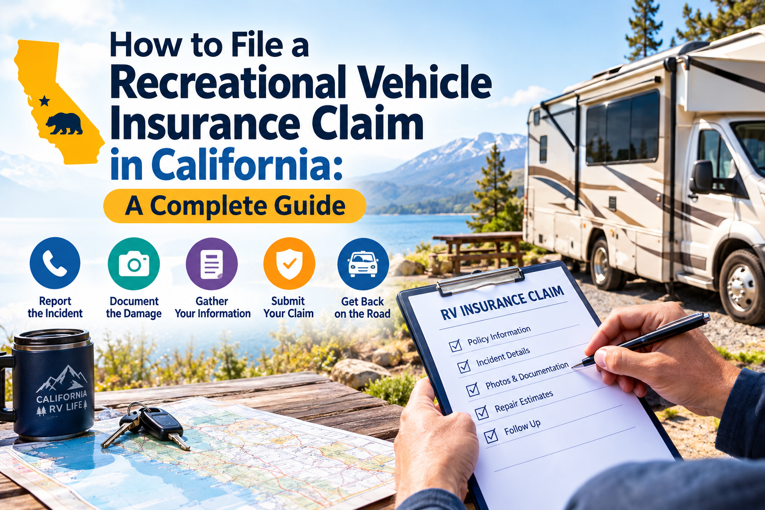 How to File a Recreational Vehicle Insurance Claim in California: A Complete Guide