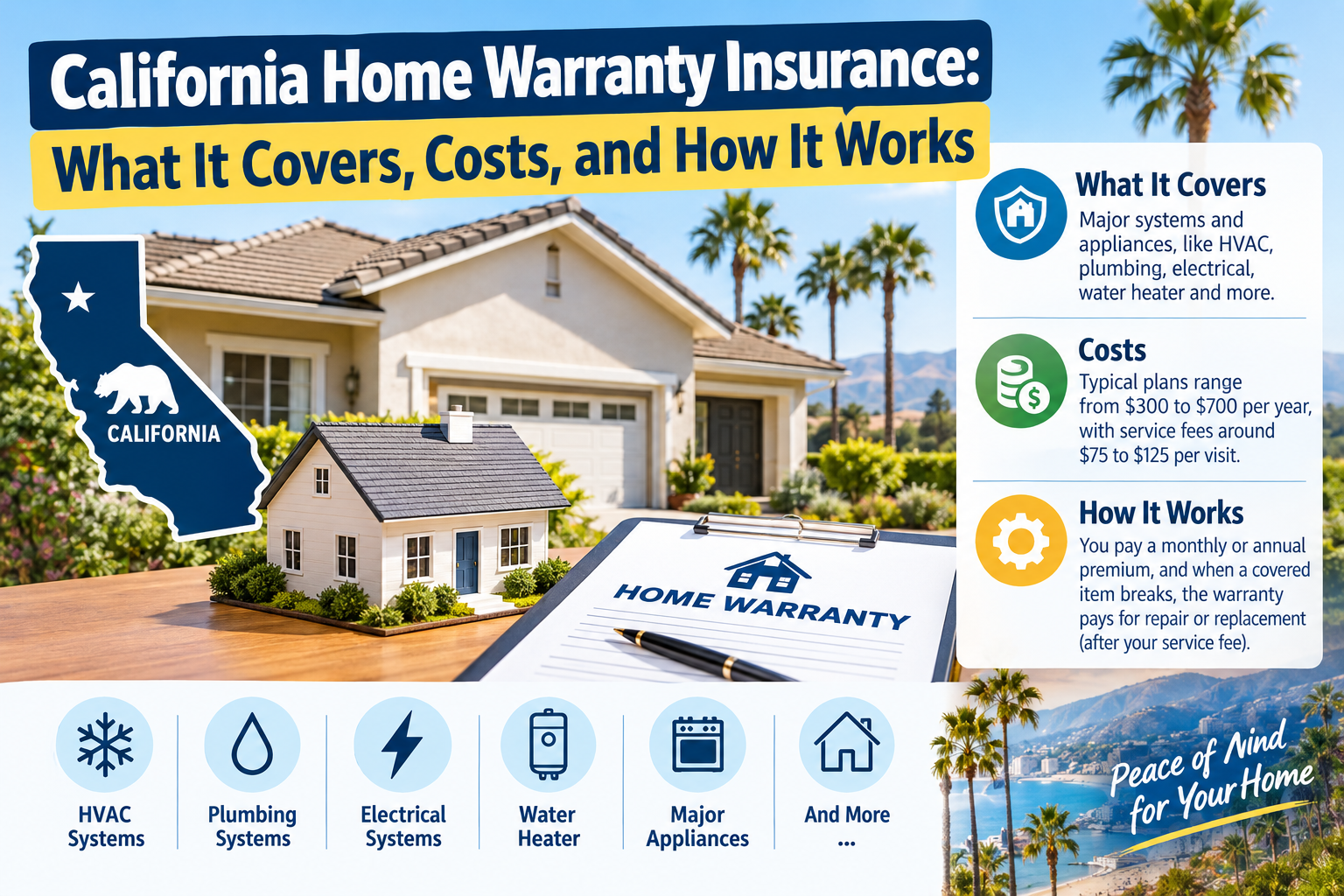 California Home Warranty Insurance: What It Covers, Costs, and How It Works